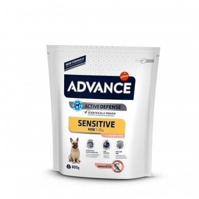 Advance Mini Sensitive Salmon&Rice 0,8 kg